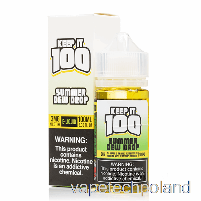 Vape Polska Letnia Kropla Rosy - Zachowaj 100 - 100ml 0mg